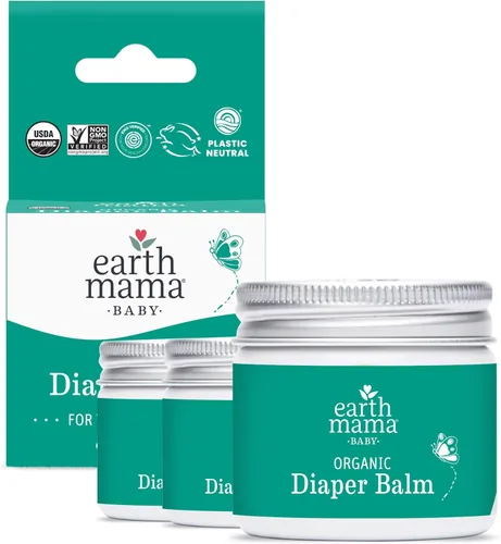 Vista 15 de Earth Mama Angel Baby, Bálsamo para colita de bebé Angelito, tarro de 2 oz, 10-022, 2 onza, 1, 1
