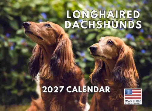 Vista 126 de Calendario de pared mensual 2025 Great Dane de 12 meses, fabricado en Estados Unidos