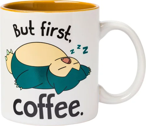 Vista 12 de Silver Buffalo Taza de cerámica con asa esculpida en 3D de Pokémon Pikachu con rayo, 20 onzas (591 ml)