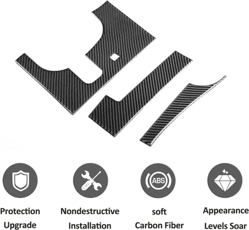 Vista 6 de Co-Pilot - Adhesivo para cubierta de control central del conductor principal, para Mazda MX-5 NC RF Miata 2009-2014 LHD, Co-Pilot - Adhesivo