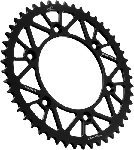 Vista 23 de JT Sprockets JTA210.40BLK Black Racelite Anodizado en Aluminio 7075 T6 Piñón Trasero, Individual