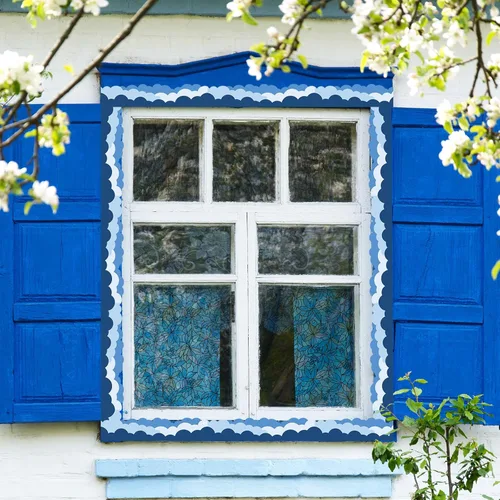 Vista 7 de JarThenaAMCS Tablero de anuncios de nubes de cielo azul de 32.8 pies, borde con forma de nubes, rollo troquelado para decoración de fiesta