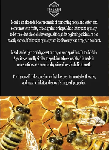 Vista 3 de Kit de fabricación de hidromiel de lujo - Un galón - Kit de fermentación reutilizable - Haz tu propio kit de hidromiel - Fabricación de hidromiel