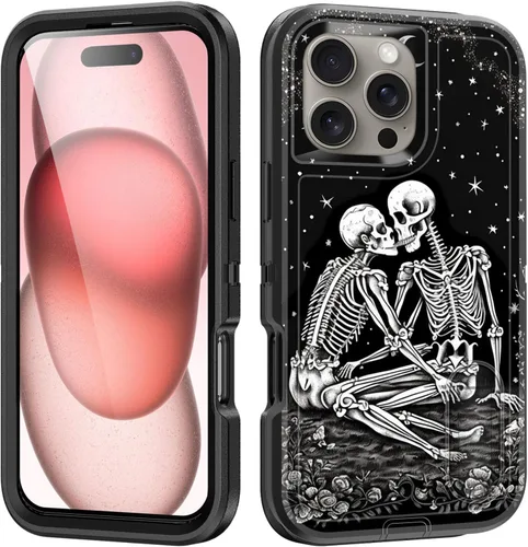 Vista 125 de Funda para iPhone Air con soporte integrado, a prueba de golpes, polvo y caídas, 3 capas, grado militar, funda protectora para iPhone Air de 6.5