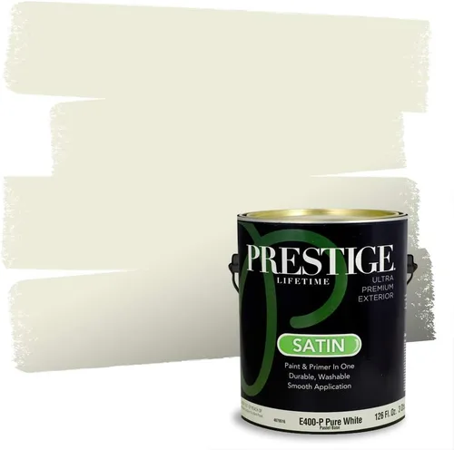 Vista 76 de PRESTIGE Paints - Pintura exterior e imprimación en uno, 1 galón, satinado, verde Bayou