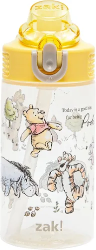 Vista 40 de Zak Designs Disney Frozen 2 - Cubierta de boquilla para niños y asa de transporte integrada hecha de plástico, diseño de botella de agua a prueba