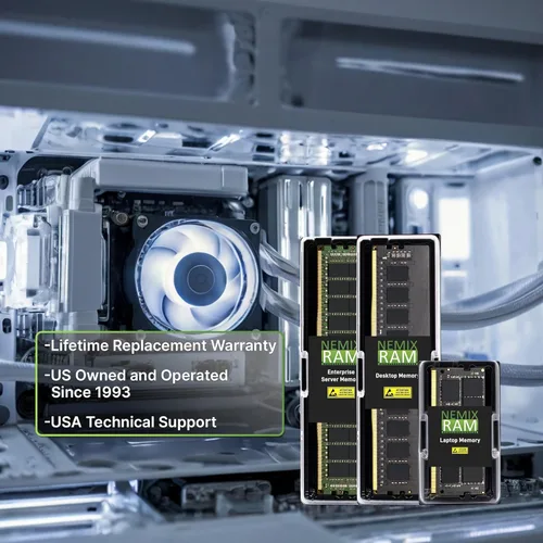Vista 4 de NEMIX RAM 32 GB (1 x 32 GB) DDR4 2933 MHZ PC4-23400 2Rx4 1.2V CL21 288-PIN ECC RDIMM Memoria de servidor registrado