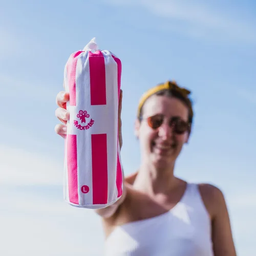 Vista 169 de 4Monster Toalla de playa de microfibra de secado rápido, toalla de viaje ligera súper absorbente para nadadores, toalla de camping sin arena