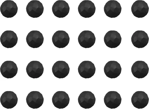 Vista 10 de 24 clavos magnéticos para puerta de garaje, accesorios decorativos para entrada de casa y puerta, montaje magnético, 1 pulgada, negro
