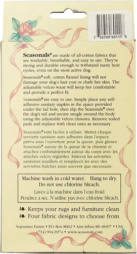 Vista 3 de Pañales lavables prémium para perros, pañales para perras, resistentes y flexibles, pañales reutilizables para perritos en calor, altamente