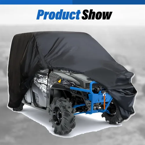 Vista 7 de WFLNHB Cubierta de almacenamiento de vehículo utilitario 4x4 de repuesto para Yamaha YXZ 1000R 2016 2017-2020