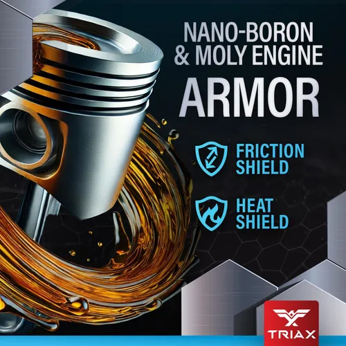 Vista 6 de Triax Floet Supreme ESP 5W-40 Ultimate Full Sintético - Fricción modificada - API CK-4 Aceite de motor diésel de alta resistencia con Moly