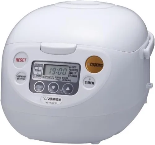 Vista 3 de Arrocera y calentadora con lógica difusa Micom de la marca Zojirushi, Beige