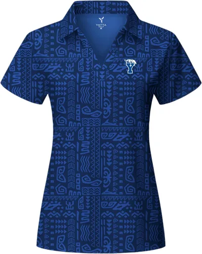Vista 40 de YATTA GOLF Polo de golf prémium para mujer, ligero, de secado rápido, resistente a las arrugas y absorbe la humedad, trajes de golf para mujer, polo
