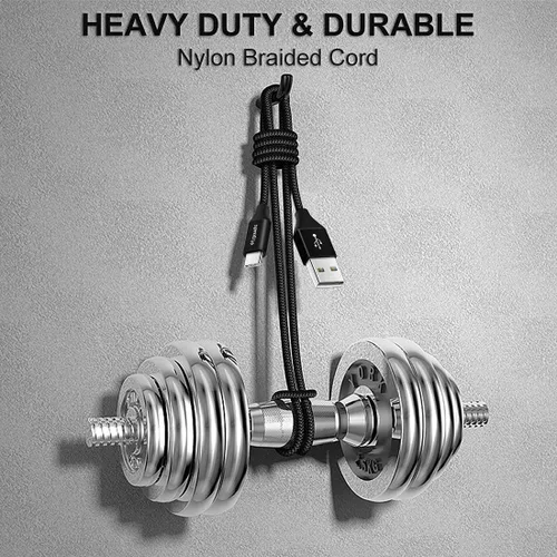 Vista 4 de etguuds Cable USB A a USB C de 4 pies, paquete de 2, cable de carga rápida 3A tipo C para iPhone 17 16 15 Pro Max 16e 17 Air, Samsung Galaxy S25 S24