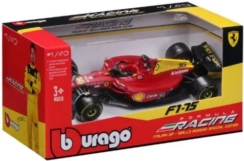 Vista 4 de Bburago - Hierro F1-75 - Italia Monza GP 2022-1/43