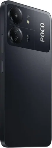 Vista 4 de Poco C65 4G LTE GSM (256GB + 8GB) 50MP Triple Cámara 6.74" Octa Core (para Tmobile Mint Tello Global) Desbloqueado Global (ROM Global Negro)