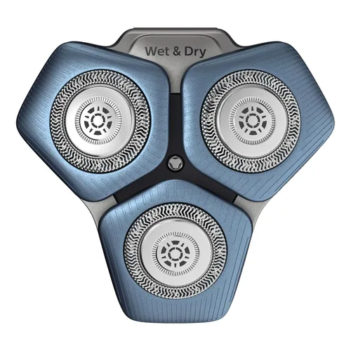 Vista 3 de Philips Norelco Cabezales de afeitado genuinos SH71/52 compatibles con afeitadoras Norelco Series 5000 Angular y 7000, última versión para RQ12/70