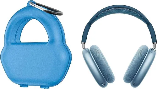 Vista 3 de SaharaCase - Funda de transporte de viaje para Apple AirPods Max [parachoques a prueba de golpes] protección resistente agarre antideslizante