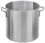Royal Industries Olla de peso pesado, 8 cuartos de galón, 9 x 7.3 pulgadas de alto, aluminio, grado comercial - Certificado NSF