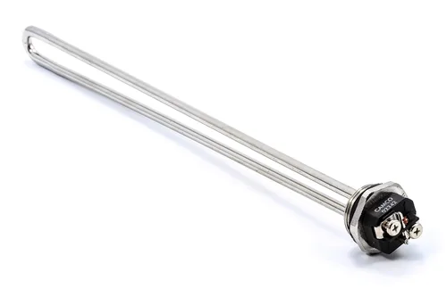 Camco 02342/02343 elemento calefactor de agua plegable con tornillos, 4 500 vatios, 240 voltios, alta densidad en vatios