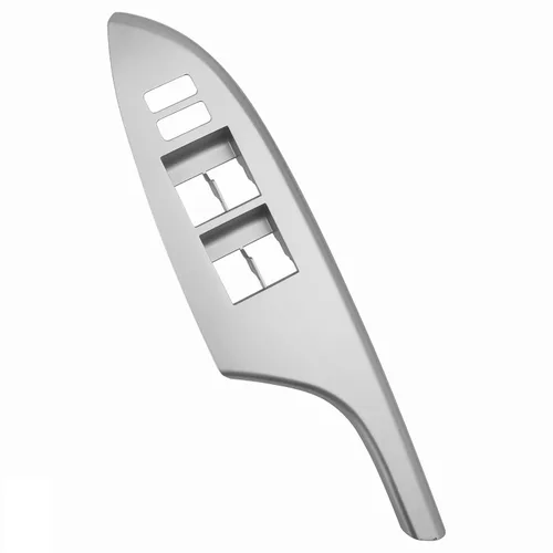 Vista 9 de Osompar Bisel del interruptor de la ventana, moldura delantera, lado izquierdo del conductor (negro) Compatible con Toyota Corolla 2009 2010 2011