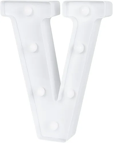 Vista 25 de Restaurantware Illumify - Luz LED de marquesina duradera de 7.1 x 1.2 x 8.7 pulgadas, número 0, a prueba de contacto, de plástico, con ranura