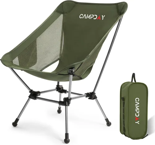 Silla de camping portátil para senderismo, ultraligera, pequeña, ligera, plegable, para campamento al aire libre, caza, playa, picnic, concierto,