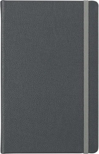 Vista 7 de Cuaderno de tapa dura clásico de escritura en piel, cierre elástico, páginas con rayas estrechas, colección Inspire