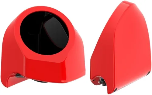 Vista 28 de Advanblack Alpine Green Tour Pack - Paquete de altavoces de 6.5 pulgadas, carcasa de audio trasera, color a juego, ajuste Harley King Tour Pack