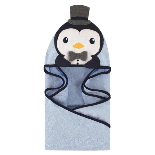 Vista 66 de Hudson Baby Toalla con capucha unisex de algodón con cara de animal para bebé, cocodrilo, talla única