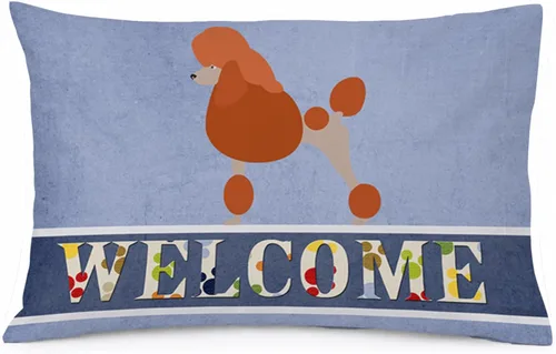 Vista 144 de Caroline's Treasures BB8334PILLOWCASE AIDI Atlas Mountain Dog - Funda de almohada estándar, color azul, ligera, súper suave, de fácil cuidado