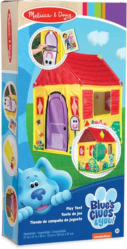 Vista 6 de Melissa & Doug Blue's Clues & You! Tienda de campaña para jugar de Blue