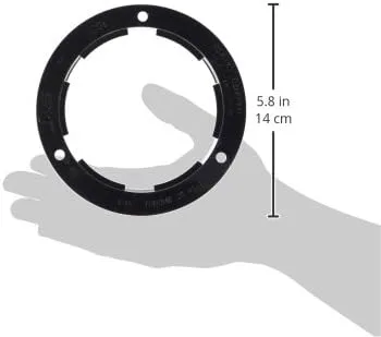 Vista 3 de Grote 92512negro brida de 4" de redondas, antirrobo