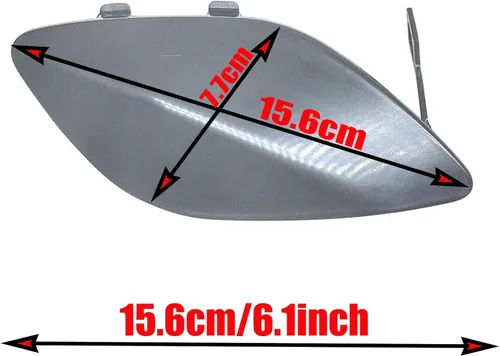 Vista 4 de Cubierta de remolque delantera para Mercedes-Benz CLA-Class Coupé W117 para CLA180 CLA200 CLA220 CLA250 2012 2013 2014 2015 Tapa de ojo de gancho