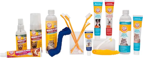 Vista 9 de Pasta dental para perros, sabor carne de res Arm & Hammer Advanced Care Enzymatic
