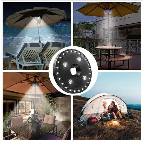 Vista 5 de SIAM'S Luces de paraguas de camping