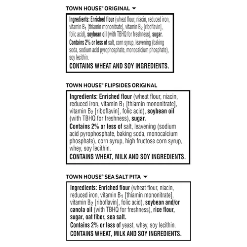 Vista 3 de Kellogg's Town House Crackers, aperitivos de fiesta, paquete de fiesta, paquete variado (4 cajas)