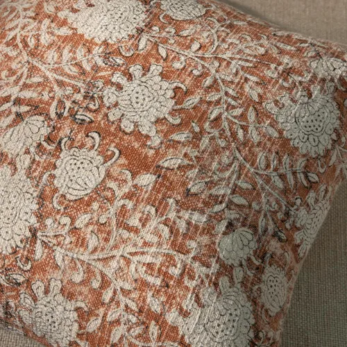 Vista 4 de Juego de 2 fundas de almohada decorativas (marrón ladrillo, 18 x 18 pulgadas (paquete de 2))