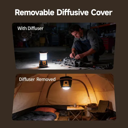 Vista 7 de Linterna LED recargable, 3000 lúmenes, 5 modos de luz, IP54 impermeable, batería de 7500 mAh, linterna portátil para campamento, senderismo, cortes