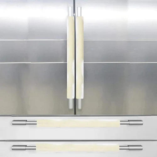 Fundas para manijas de refrigerador, juego de fundas para manijas de electrodomésticos de cocina, horno microondas, nevera o lavavajillas, protector