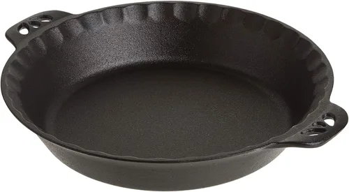 CIPIE10. Sartén para pasteles, logra un verdadero sabor a chef de campo, de hierro fundido. 10 pulgadas