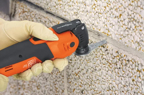 Vista 5 de Fein Starlock Max 63903238210 - Cuchilla de corte para trabajos de precisión, forma recta, larga para juntas profundas, cortes suaves y limpios