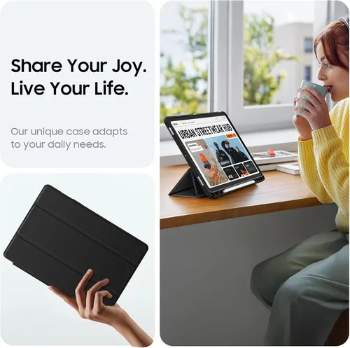 Vista 8 de Fintie Funda híbrida delgada para Samsung Galaxy Tab S10 Lite, S10 Fe, S9 FE de 10.9 pulgadas, Tab S9 de 11 pulgadas con soporte para S Pen, a