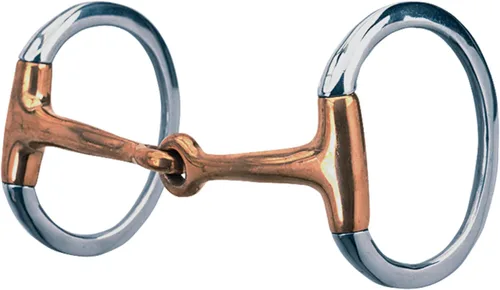 Vista 2 de Weaver LeatherTom Thumb Bit, 5" Roller Mouth, Stainless Steel