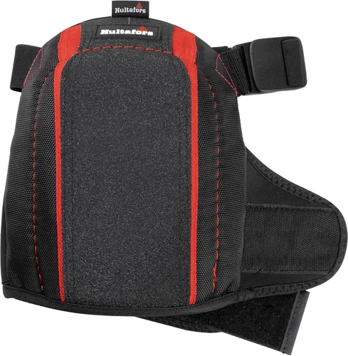 Hultafors Work Gear HT5224 Rodilleras de gel para el trabajo, con cojín de gel grueso en capas, carcasa exterior de PVC resistente, cómoda correa de