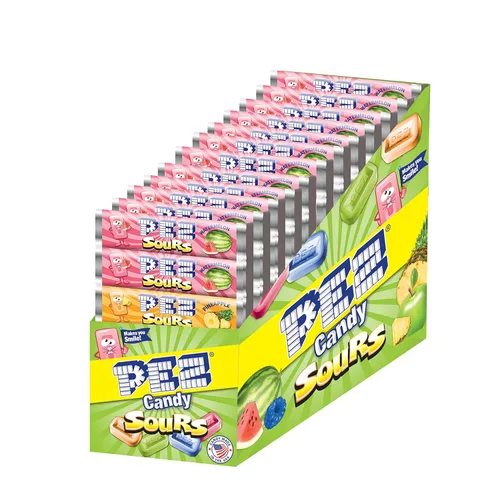 Vista 7 de Rollos de recambio de caramelos Pez, bolsa variada de 11 onzas (aproximadamente 35 rollos completos por bolsa)