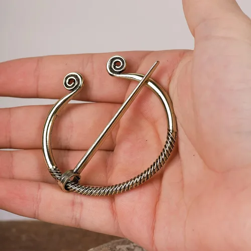 Vista 3 de HAQUIL Chal Bufanda Capa Mujer Nórdico Viking Ropa Sujetadores Broche Vintage Celta Pin Broche