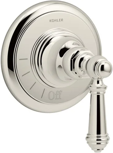 Vista 4 de KOHLER T72771-4-BL Artifacts Mastershower Control de volumen válvula de ajuste con palanca de manija, negro mate