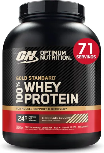 Vista 35 de Optimum Nutrition Estándar dorado 100% Proteína de Suero de Leche en Polvo, Pie de lima, 1.8 Libra